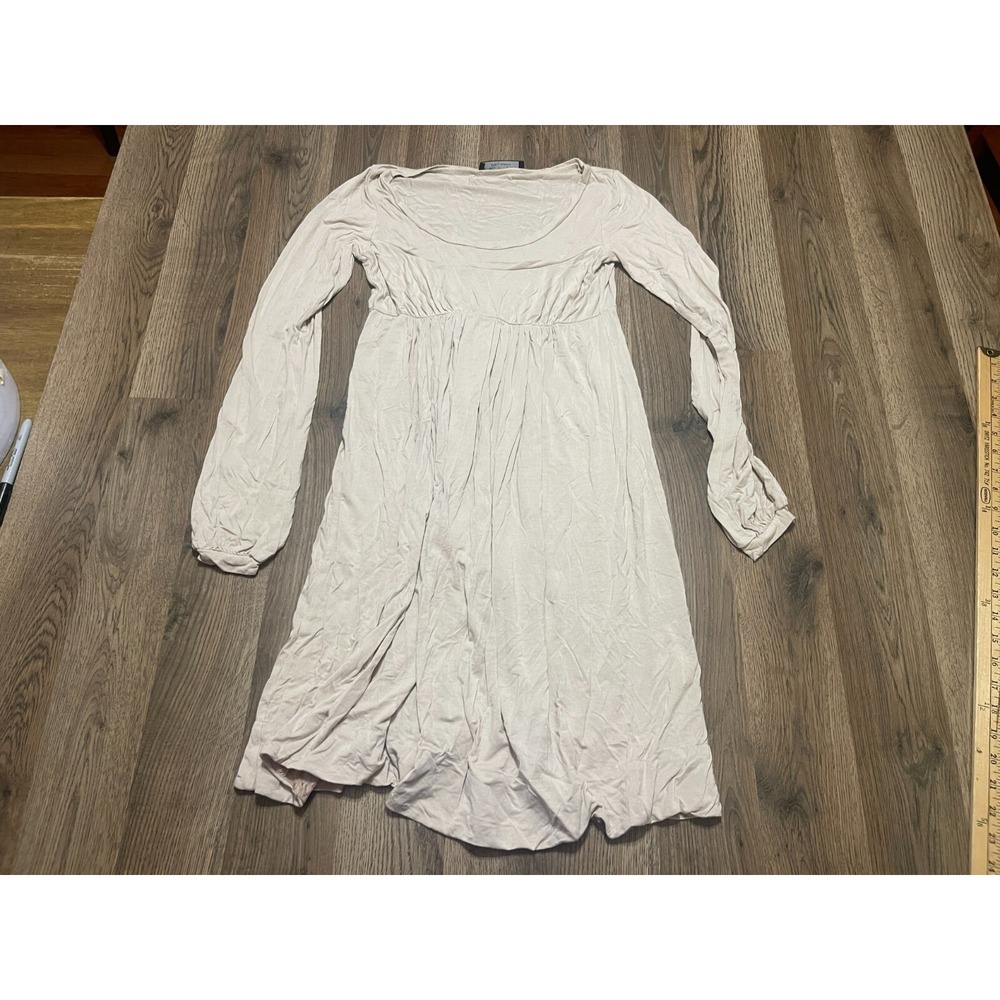 TWINSET Dress, Women's Size Small, Tan, Long Sleeve, Made in Italy